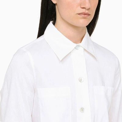 Shop Vince Regular Shirt In White