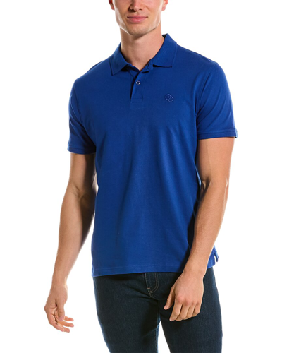 Shop Cavalli Class Polo Shirt In Blue