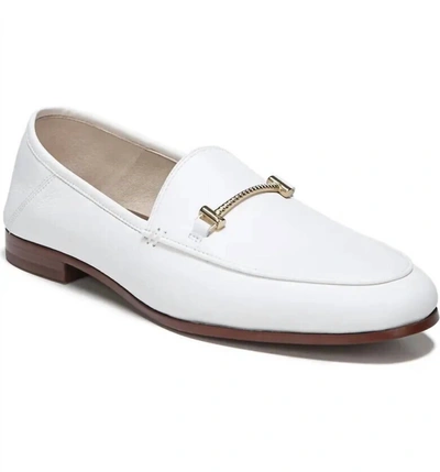 Shop Sam Edelman Women's Lior Loafer In White