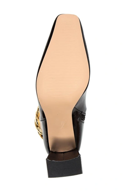 Ninety Union Rye Ankle Boot In Black Patent