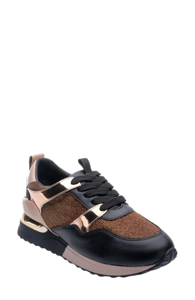 Shop Ninety Union Solo Sneaker In Brown Multi