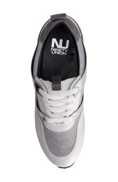 Ninety Union Solo Sneaker In White Multi