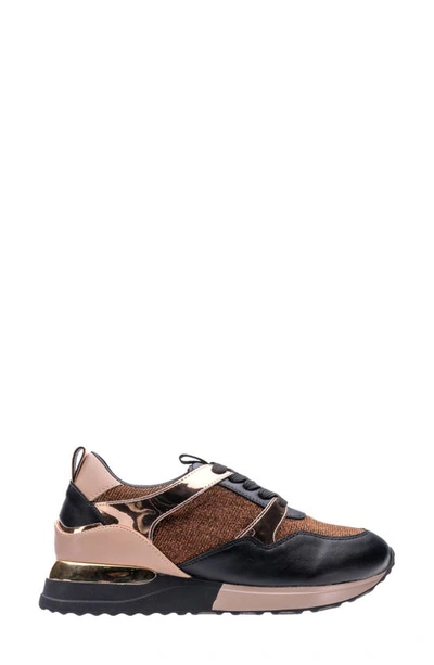 Ninety Union Solo Sneaker In Brown Multi