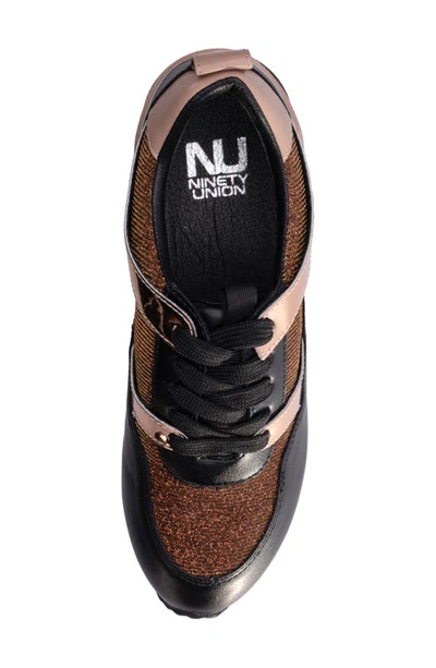 Ninety Union Solo Sneaker In Brown Multi
