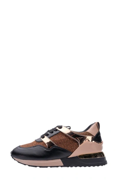 Ninety Union Solo Sneaker In Brown Multi