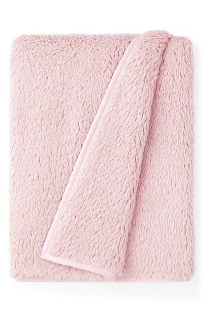 Shop Ugg Blake Throw Blanket In Pink Shell