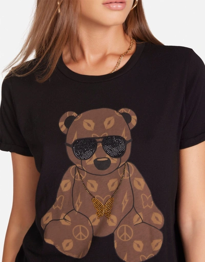 Shop Lauren Moshi Edda Designer Bear In Black
