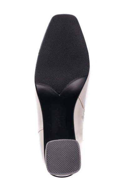 Ninety Union Two-tone Bootie In Off White