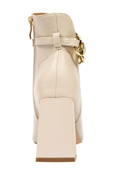 Ninety Union Women's Rye Block Heel Booties In Off White