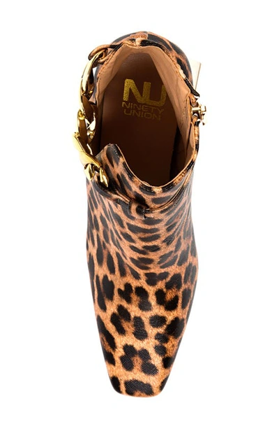 Ninety Union Rye Leopard Print Boot In Leopard