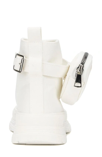 Shop Olivia Miller Leilany High Top Sneaker In White