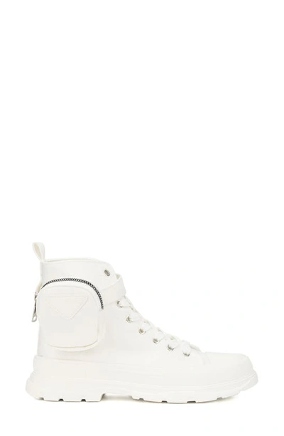 Shop Olivia Miller Leilany High Top Sneaker In White