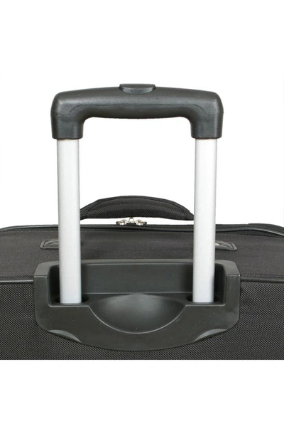 Geoffrey Beene Brentwood Collection 3pc Luggage Set In Black