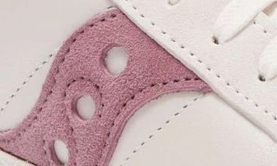 Saucony Jazz Court Low Top Sneaker In Plum