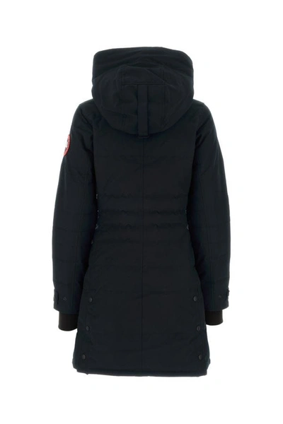 Shop Canada Goose Woman Black Nylon Lorette Down Jacket