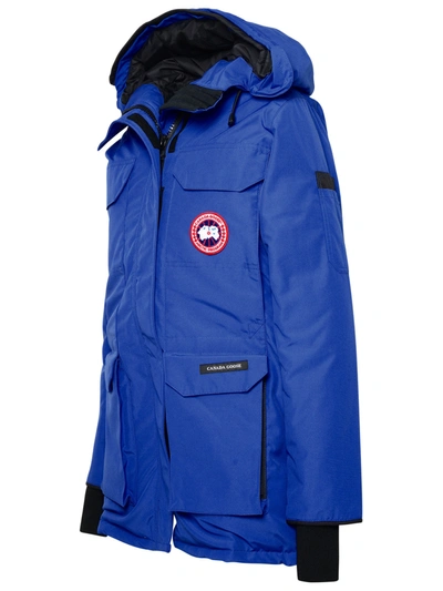 Shop Canada Goose Woman Parka Expedition Pbi In Blue