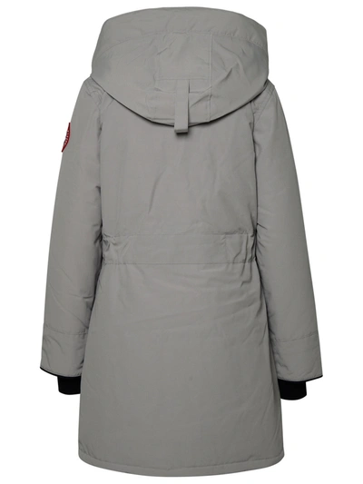 Shop Canada Goose Woman Parka Trillium In Gray