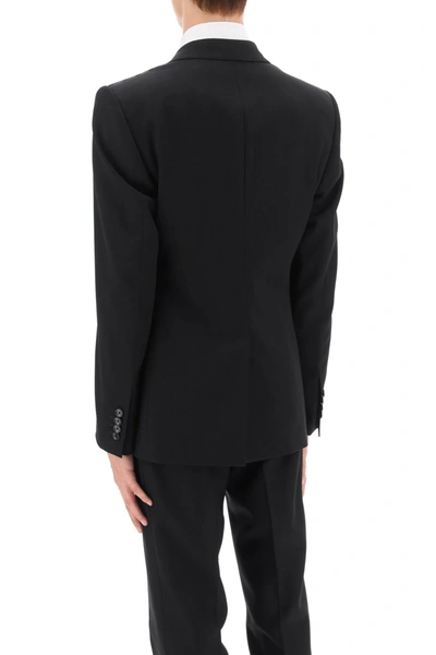 Shop Dolce & Gabbana Sicilia Fit Tailoring Jacket Men In Black