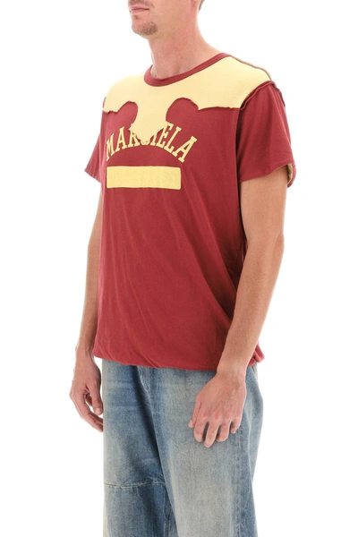 Shop Maison Margiela Décortiqué T-shirt Men In Multicolor