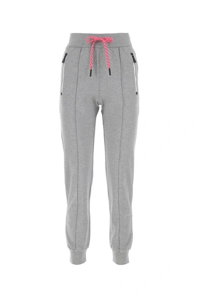 Shop Moncler Grenoble Woman Grey  Grenoble Day-namic Joggers In Gray