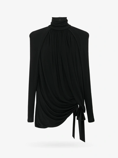Shop Saint Laurent Woman Dress Woman Black Dresses