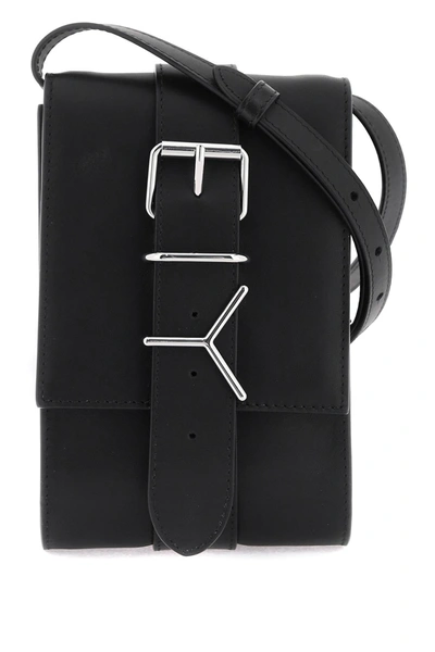 Shop Y/project Y Project Y Belt Crossbody Bag Men In Black