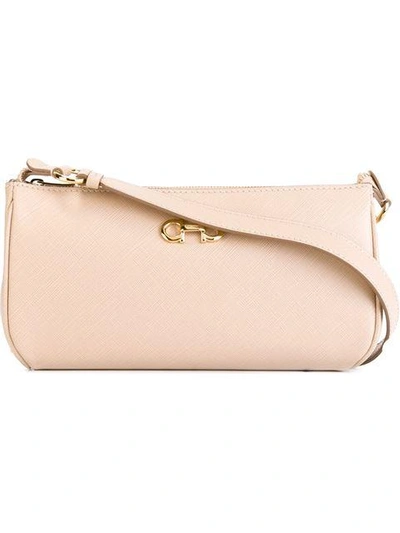 Shop Ferragamo Salvatore  Lisetta Shoulder Bag - Pink