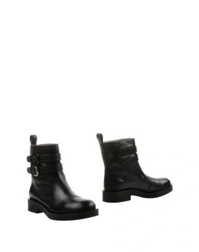 Shop Jil Sander Ankle Boot In Black