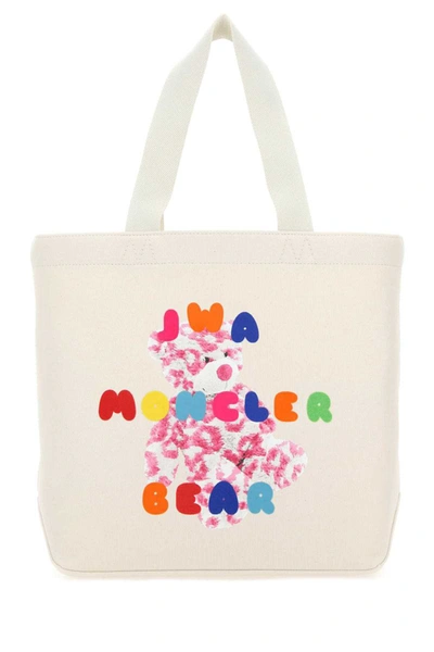 Shop Moncler Genius Handbags. In Beige O Tan