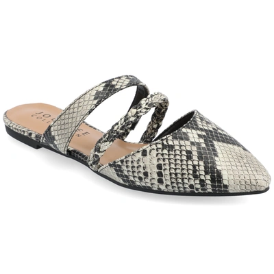 Shop Journee Collection Collection Women's Tru Comfort Foam Narrow Width Olivea Mule In Grey