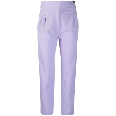 Shop Blazé Milano Pants In Purple