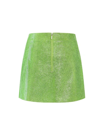 Shop Nué Camille Skirt Neon In Green