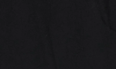 Reiss Black Petite Wide Leg Side Stripe Trousers In Black