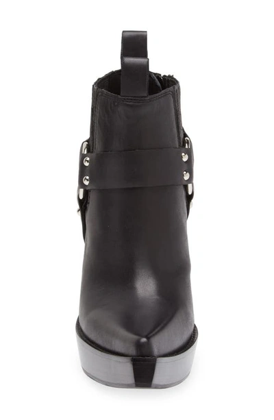 Shop Jeffrey Campbell Engine Pointed Toe Bootie In Black