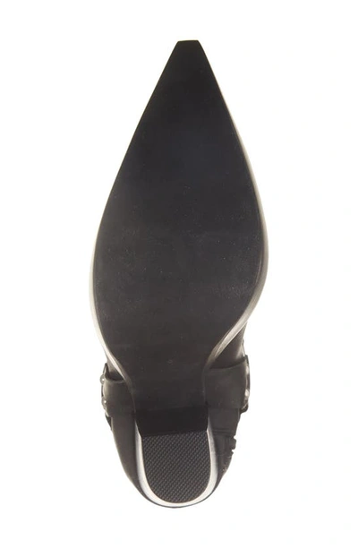 Shop Jeffrey Campbell Engine Pointed Toe Bootie In Black