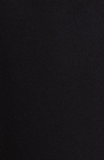 Fleurette Holland Longline Wool Coat In Black