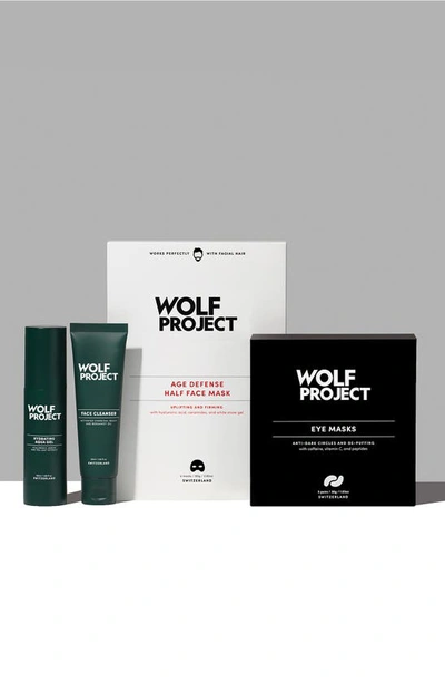 Wolf Project 5-pack Anti-age Face Masks In White