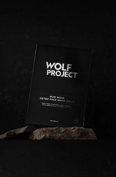 Shop Wolf Project Detox Mud Face Mask In Black