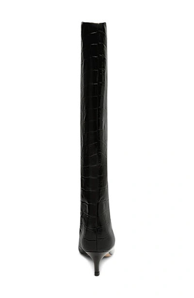 Schutz Abbey Knee High Boot In Black