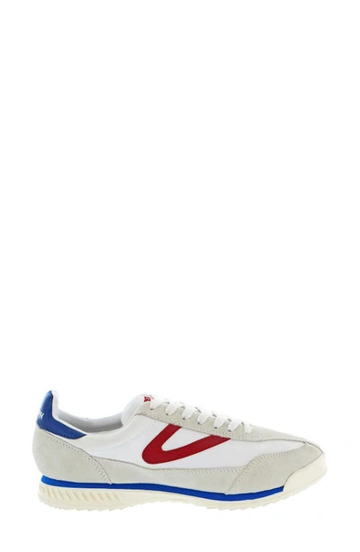 Shop Tretorn Rawlins Retro Sneaker In White/ Red/ Blue