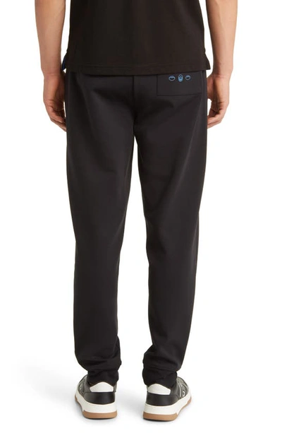 Shop Hugo Boss X Nfl Cotton Blend Joggers In Los Angeles Chargers Black