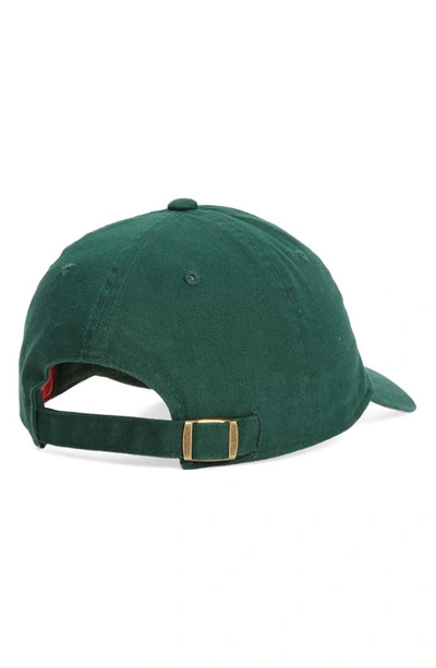 American Needle New York Cotton Baseball Cap In Dk. Green