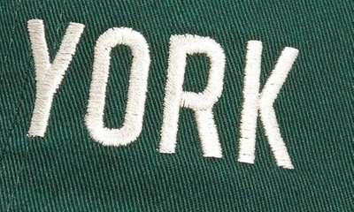 American Needle New York Cotton Baseball Cap In Dk. Green