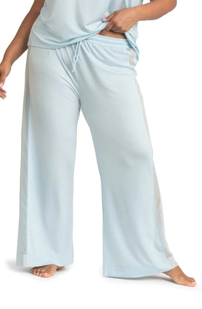 Shop Honeylove Blisswear Sleep Pants In Glacier