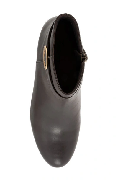 Trotters Melody Bootie In Dk Brown