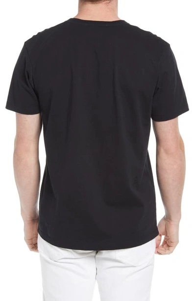 Frame Heavyweight Slim-fit T-shirt In Noir