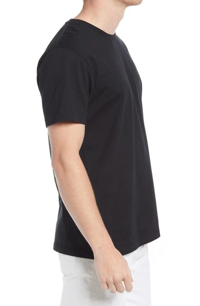 Frame Heavyweight Slim-fit T-shirt In Noir