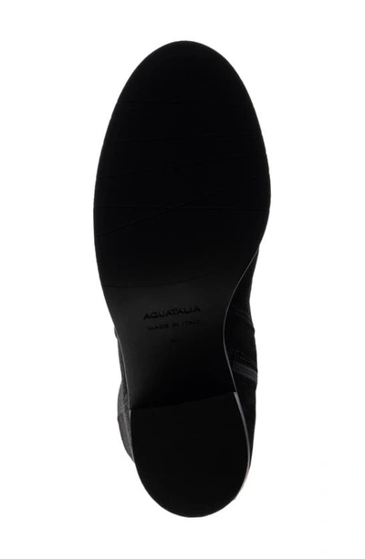 Aquatalia Jasmina Weatherproof Knee High Boot In Black
