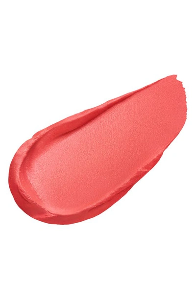 Shop Clé De Peau Beauté Cream Rouge Matte Lipstick In 112 - Ixora Peach Delight