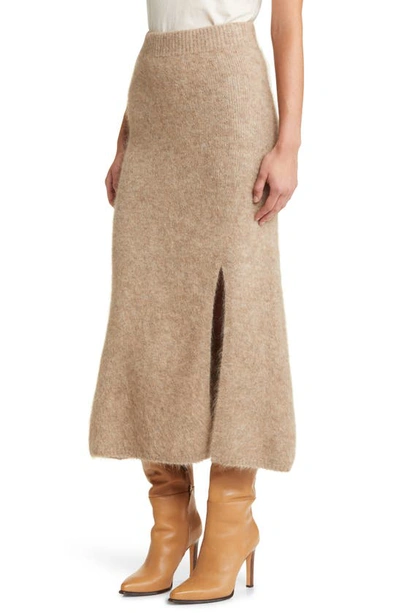 Shop Rails Diana Alpaca Blend Sweater Skirt In Oatmeal